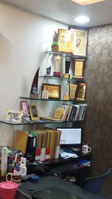 Awards and trophies at Dhanapal Electronics